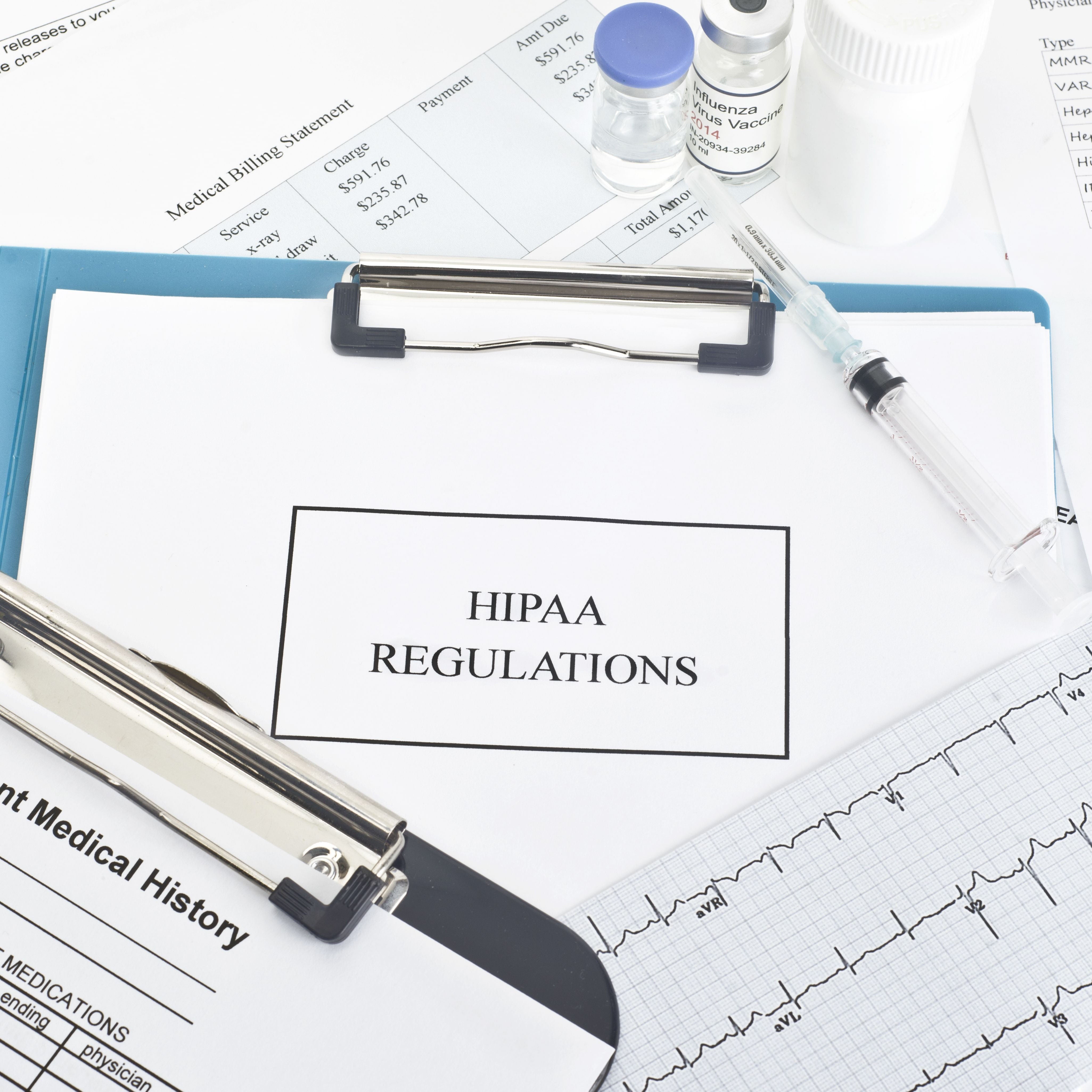HIPAA and other compliance regulation documents